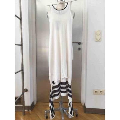 Pre-owned Y-3 Mid-length Dress In White