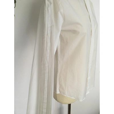 Pre-owned Mcq By Alexander Mcqueen Shirt In White