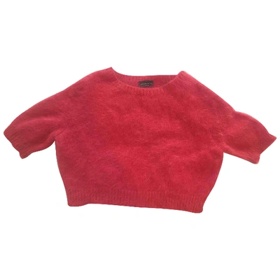 Pre-owned Roberto Collina Wool Jumper In Red