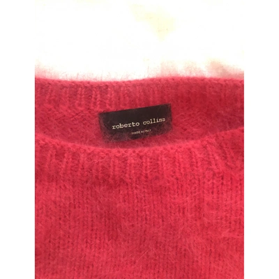 Pre-owned Roberto Collina Wool Jumper In Red
