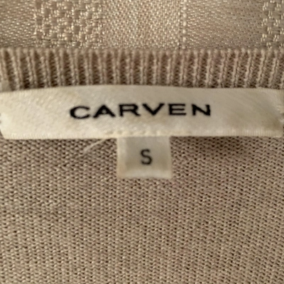 Pre-owned Carven Beige Wool Knitwear