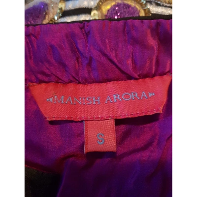 Pre-owned Manish Arora Multicolour Silk Dress