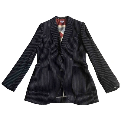 Pre-owned Paul Smith Wool Suit Jacket In Blue