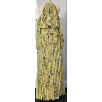 Pre-owned Self-portrait Yellow Dress