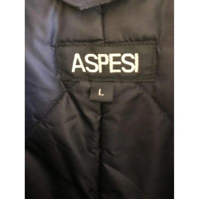 Pre-owned Aspesi Puffer In Black