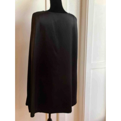 Pre-owned Co Mini Dress In Black