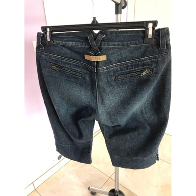 Pre-owned Jean Paul Gaultier Blue Cotton Jeans