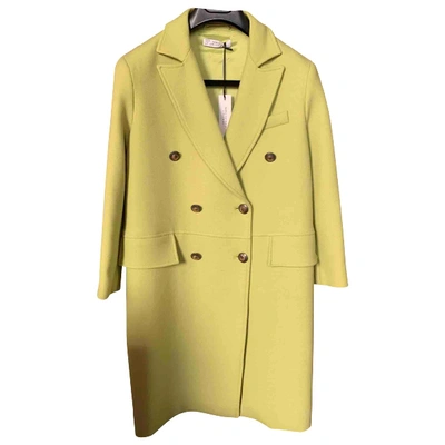 Pre-owned Versace Yellow Coat