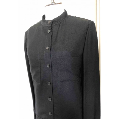 Pre-owned Ferragamo Mid-length Dress In Black