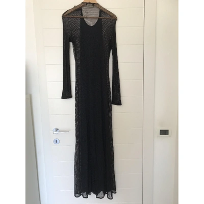 Pre-owned Ferragamo Black Dress