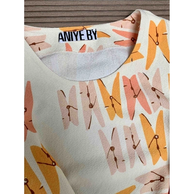 Pre-owned Aniye By Dress In Beige