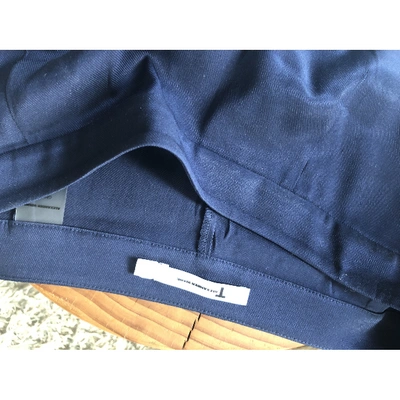 Pre-owned Alexander Wang T Silk Mini Short In Blue