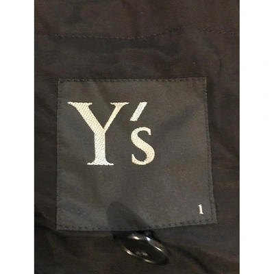 Pre-owned Yohji Yamamoto Jacket In Black
