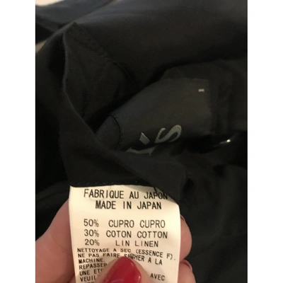 Pre-owned Yohji Yamamoto Jacket In Black