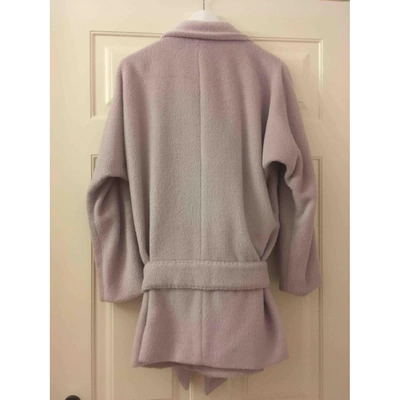 Pre-owned Marc Jacobs Wool Coat In Pink