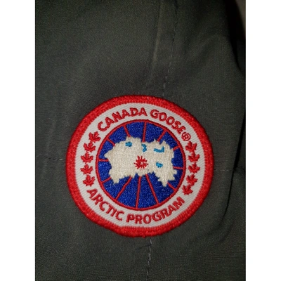 Pre-owned Canada Goose Grey Coat