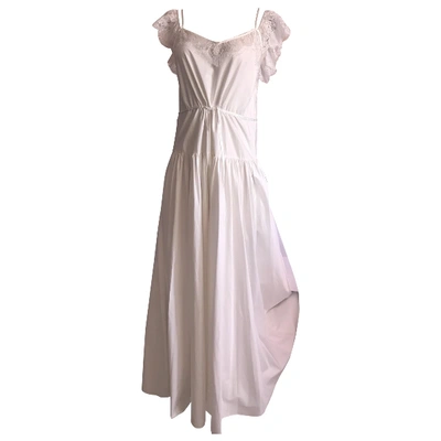 Pre-owned Alexis Mabille Beige Cotton Dress