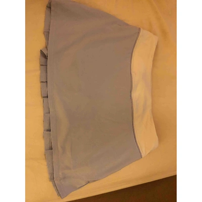 Pre-owned Lululemon Mini Skirt In Multicolour