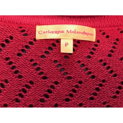 Pre-owned Catherine Malandrino Red Wool Knitwear