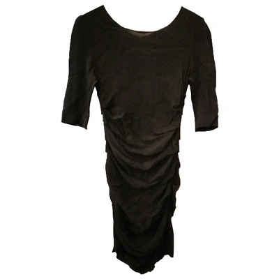 Pre-owned Dolce & Gabbana Mid-length Dress In Black