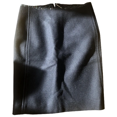 Pre-owned Stephan Schneider Black Wool Skirt