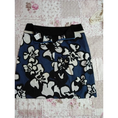 Pre-owned Max Mara Mid-length Skirt In Blue