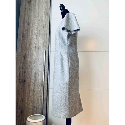 Pre-owned Aquilano Rimondi Wool Dress In Grey