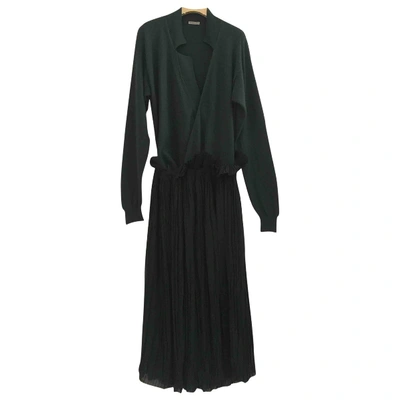 BOTTEGA VENETA Pre-owned Mid-length Dress In Green