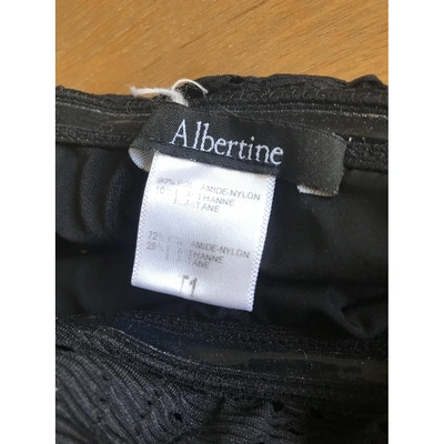 Pre-owned Albertine Black Swimwear