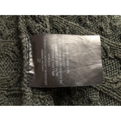 Pre-owned Carolina Herrera Green Wool  Top