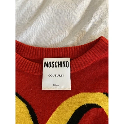 Pre-owned Moschino Cheap And Chic Wool Jumper In Red