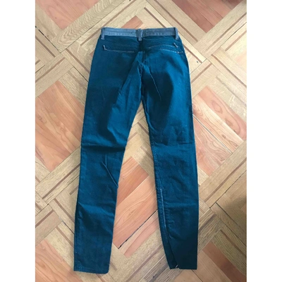 Pre-owned Victoria Beckham Straight Jeans In Green
