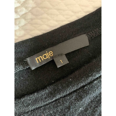 Pre-owned Maje Black Wool Tops