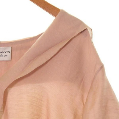 Pre-owned Lanvin Pink Top