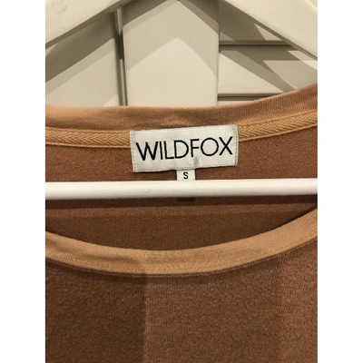 Pre-owned Wildfox Orange Cotton Knitwear