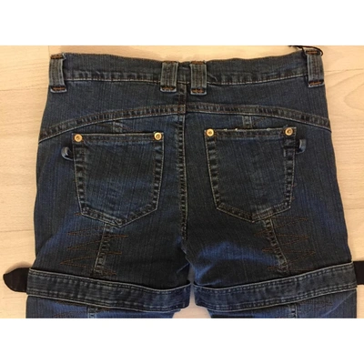 Pre-owned Versace Large Jeans In Blue