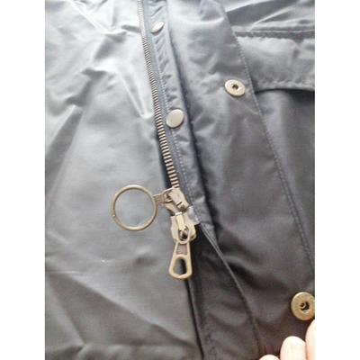 Pre-owned Belstaff Black Trench Coat