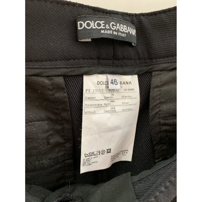 Pre-owned Dolce & Gabbana Short Pants In Black