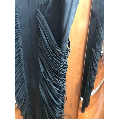 Pre-owned Mara Hoffman Silk Dress In Black