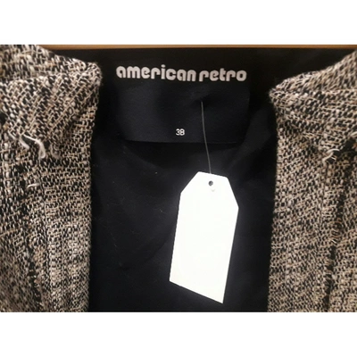 Pre-owned American Retro Suit Jacket In Grey