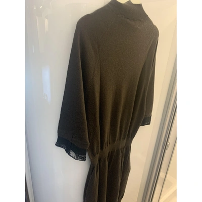 Pre-owned Paul Smith Brown Cashmere Dress