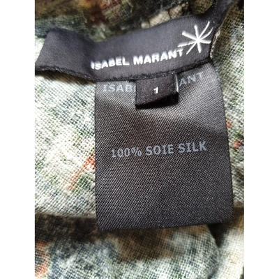Pre-owned Isabel Marant Étoile Silk Mid-length Skirt In Multicolour