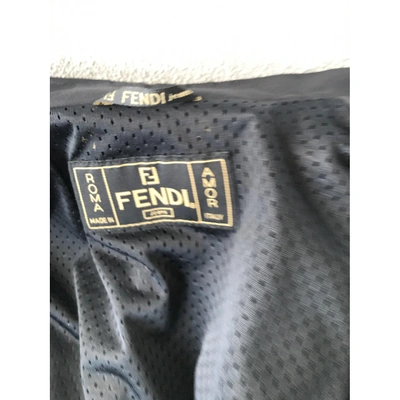 Pre-owned Fendi Jacket In Black