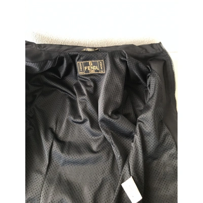 Pre-owned Fendi Jacket In Black