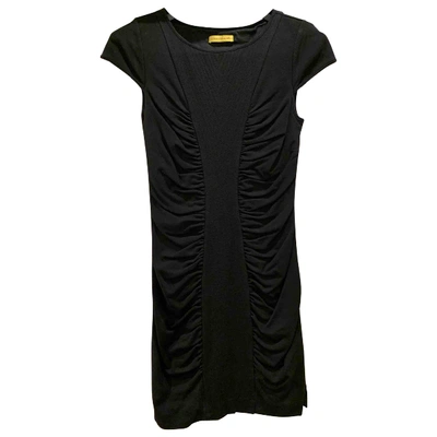Pre-owned Catherine Malandrino Wool Dress In Black