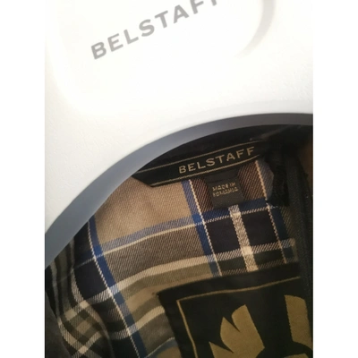 Pre-owned Belstaff Burgundy Cotton Jacket