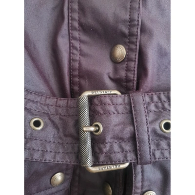 Pre-owned Belstaff Burgundy Cotton Jacket