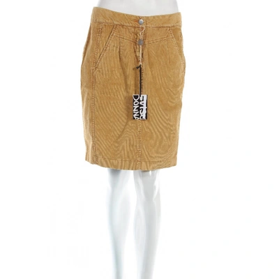 EVISU Pre-owned Mid-length Skirt In Brown