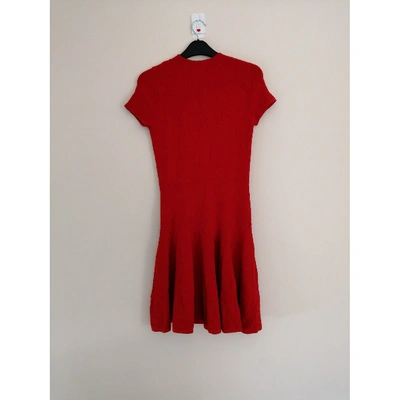Pre-owned Rebecca Minkoff Red Cotton - Elasthane Dress