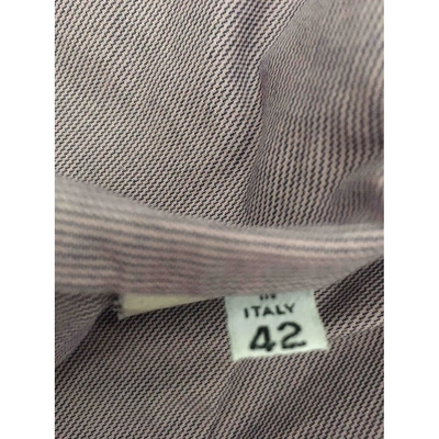 Pre-owned Mm6 Maison Margiela Purple Cotton Jacket